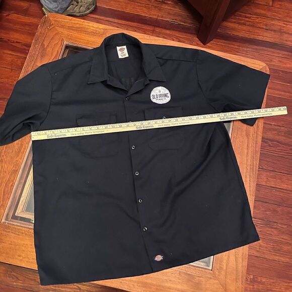 Dickies Old Irving Brewing Company Button Down Shirt SHAMLESS "LIP" 2XL LIKE NEW - Picture 7 of 11
